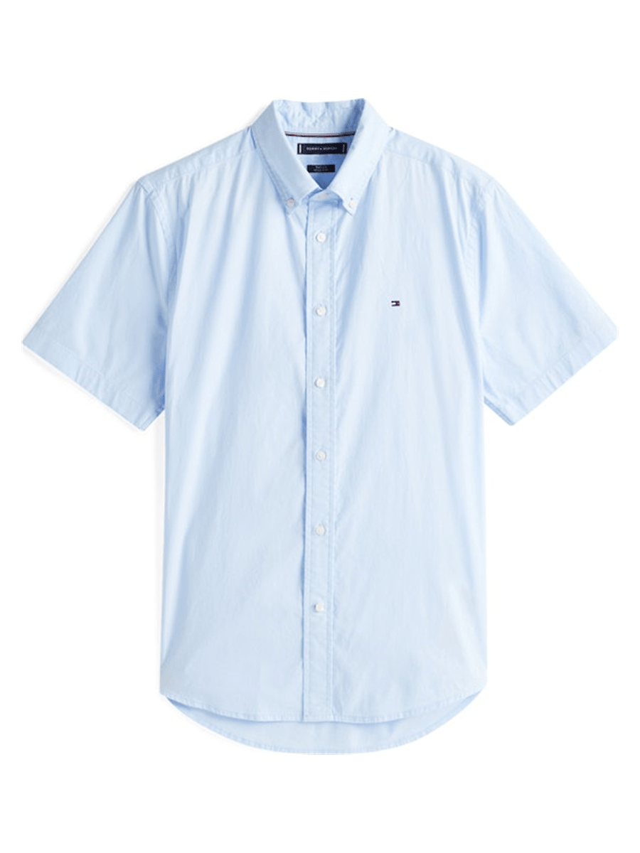 Tommy Hilfiger Kortærmede skjorter mw0mw37584-c3q_M - Bygholm Menswear